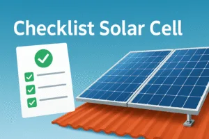 🧾สิ่งที่ควรตรวจสอบและตรวจรับงานของระบบ Solar Cell